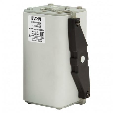 Eaton-moeller FUSE 375A 3000V 3BKN/170 AR EATON ELECTRIC Fuse-link, high speed, 375 A, AC 3000 V, size 3, 75 x 96..