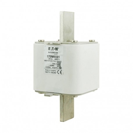 Eaton-moeller FUSE 400A 690V DIN 3 GR EATON ELECTRIC cartridge fuse, ultra rapid, 400 A, AC 690 V, DIN 3, 75 x 89..