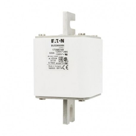 Eaton-moeller FUSE 630A 1250V 3/110 AR CU EATON ELECTRIC Fuse-link, high speed, 630 A, AC 1250 V, size 3, 76 x 90..