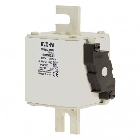 Eaton-moeller FUSE 1100A 1250V 3KN/110 AR EATON ELECTRIC Fuse-link, high speed, 1100 A, AC 1250 V, size 3, 76 x 9..