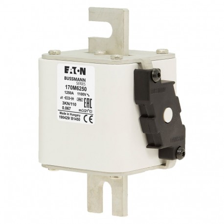 Eaton-moeller FUSE 1250A 1100V 3KN/110 AR EATON ELECTRIC Fuse-link, high speed, 1250 A, AC 1100 V, size 3, 76 x 9..