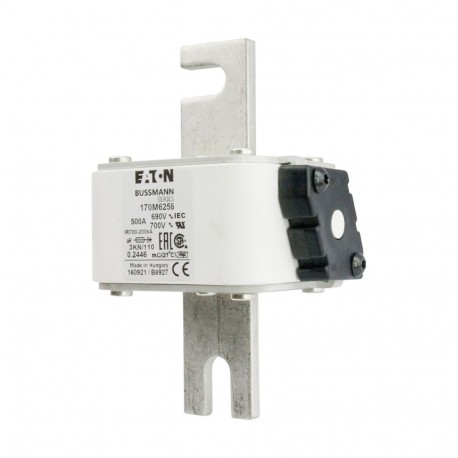 Eaton-moeller FUSE 500A 690V 3KN/110 AR UC EATON ELECTRIC Fuse-link, high speed, 500 A, AC 690 V, DIN 3, 76 x 92 ..