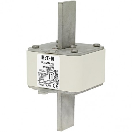 Eaton-moeller FUSE 900A 690V IEC aR 3KW/110 EATON ELECTRIC Fuse-link, high speed, 900 A, AC 690 V, size 3, 74 x 9..