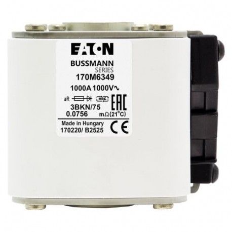 Eaton-moeller FUSE 1100A 690V 3EK/91 AR UC EATON ELECTRIC FUSE 1100A 690V 3EK/91 AR UC