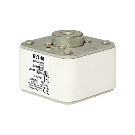 Eaton-moeller FUSE 1100A 1250V  aR 2//3BKN/75 FUSE 1100A 1250V aR 2//3BKN/75 170M6427 EATON ELECTRIC FUSE 1100A 1250V aR 2//3BKN/75