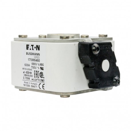 Eaton-moeller FUSE 630A 690V 3BKN/50 AR UC EATON ELECTRIC Fuse-link, high speed, 630 A, AC 690 V, size 3, aR, IEC..