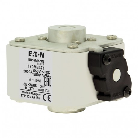 Eaton-moeller FUSE 1250A 690V 3DKN/65 AR EATON ELECTRIC FUSE 1250A 690V 3DKN/65 AR