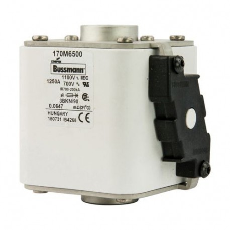 Eaton-moeller FUSE 1250A 1100V 3BKN/90 AR EATON ELECTRIC Fuse-link, high speed, 1250 A, AC 1100 V, size 3, 76 x 9..