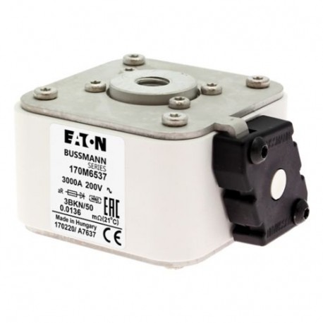 Eaton-moeller FUSE 3000A 200V 3BKN/50 AR EATON ELECTRIC Fuse-link, high speed, 3000 A, AC 200 V, size 3, 76 x 92 ..
