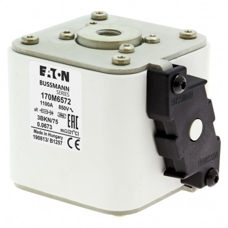 Eaton-moeller High Speed -  Square Body High Speed Square Body 170M6572 EATON ELECTRIC Fuse-link, high speed, 1100 A, AC 850 V, size 3, 76 x 92 x 76..