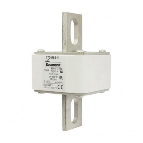 Eaton-moeller FUSE 700A 690V 3FU/90 AR UC EATON ELECTRIC Fuse-link, high speed, 700 A, AC 690 V, size 3, 76 x 92 ..