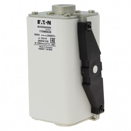 Eaton-moeller FUSE 800A 2000V 3BKN/155 AR EATON ELECTRIC Fuse-link, high speed, 800 A, AC 2000 V, size 3, 74 x 90..