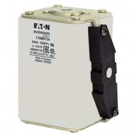 Eaton-moeller FUSE 315A 1250V 3FKE/115 AR CU EATON ELECTRIC Fuse-link, high speed, 315 A, AC 1250 V, size 3, 76 x..