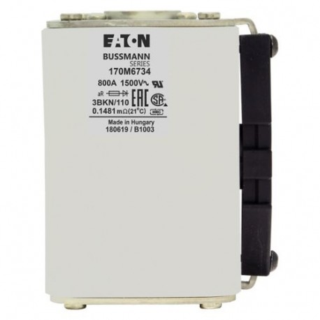 Eaton-moeller FUSE 500A 1250V 3FKE/115 AR CU EATON ELECTRIC FUSE 500A 1250V 3FKE/115 AR CU