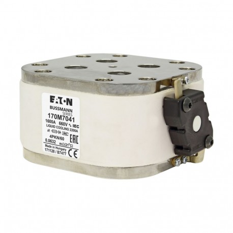 Eaton-moeller FUSE 1600A 660V 4PKN/60 AR EATON ELECTRIC Fuse-link, high speed, 1600 A, AC 660 V, size 4, 120 x 10..