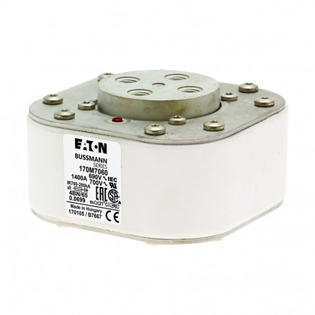 Eaton-moeller FUSE 1400A 690V 4BN/65 AR UC EATON ELECTRIC Fuse-link, high speed, 1400 A, AC 690 V, size 4, 67 x 1..