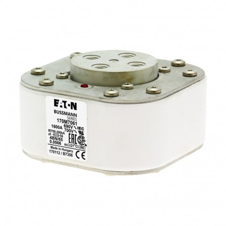 Eaton-moeller FUSE 1600A 690V 4BN/65 AR UC EATON ELECTRIC Fuse-link, high speed, 1600 A, AC 690 V, size 4, 67 x 1..
