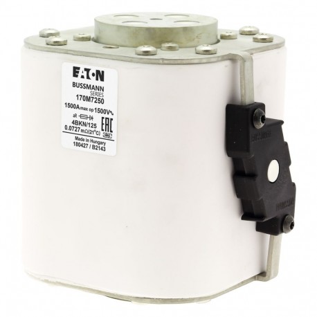 Eaton-moeller FUSE 1500A 1500V 4BKN/125AR EATON ELECTRIC Fuse-link, high speed, 1500 A, AC 1500 V, size 4, 120 x ..