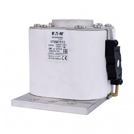 Eaton-moeller FUSE 2000A 1250V 4SBKN/105 AR EATON ELECTRIC Fuse-link, high speed, 2000 A, AC 1250 V, size 4, 100 ..