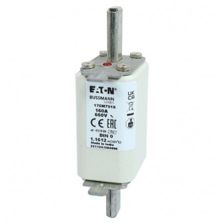 Eaton-moeller FUSE 160A 660V DIN 0 AR EATON ELECTRIC Fuse-link, high speed, 25 A, AC 660 V, DIN 0, aR, DIN, IEC, ..