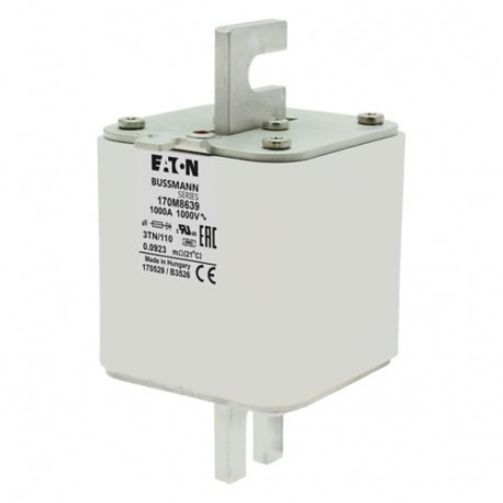 Eaton-moeller FUSE 1000A 1000V 3TN/110 AR UR EATON ELECTRIC Fuse-link, high speed, 1000 A, AC 1000 V, DIN 3, 74 x..