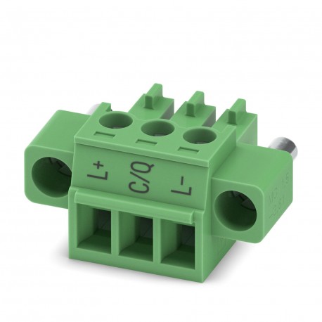 PHOENIX CONTACT MC 1,5/ 3-STF-3,81 BD:L+-L-Q MC 1,5/ 3-STF-3,81 BD:L+-L- Q 1713104 PHOENIX CONTACT Printed-circuit board connector