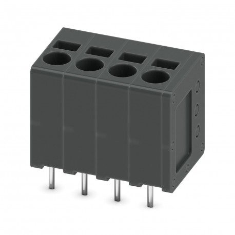 Phoenix contact SPT 2,5/ 4-V-5,0 BK PCB terminal block