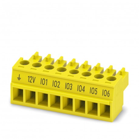 PHOENIX CONTACT MC 1,5/ 8-ST-3,81 YE BD:PE-I06 MC 1,5/ 8-ST-3,81 YE BD:PE-I06 1714554 PHOENIX CONTACT Printed-circuit board connector