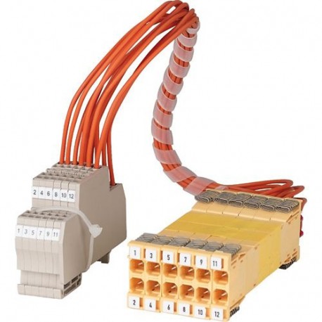 Eaton-moeller XMW-AC-1-12 Y7-171642 EATON ELECTRIC Auxiliary Contact Set 12P with Labels