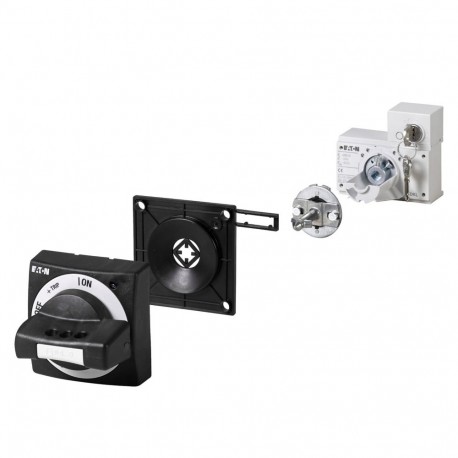 Eaton-moeller NZM1-XTVDKL Y7-172528 EATON ELECTRIC Door coupling rotary handle, black, +key lock, size 1