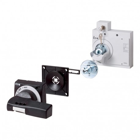 Eaton-moeller NZM3-XTVDKL Y7-172532 EATON ELECTRIC NZM3-XTVDKL Door coupling rotary handle, black, +key lock, size 3