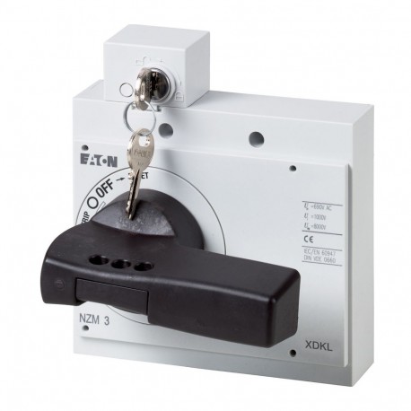 Eaton-moeller NZM3-XDKL Y7-172538 EATON ELECTRIC Rotary handle, + key lock, size 3