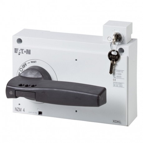 EATON - MOELLER NZM4-XDKL NZM4-XDKL 172539 Y7-172539 EATON ELECTRIC Rotary handle, + key lock, size 4