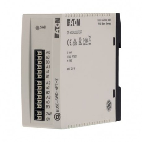 Eaton-moeller EU5E-SWD-4PT-2 Y7-172560 EATON ELECTRIC SmartWire-DT I/O module, 24 V DC, 4 Configurable digital outp..