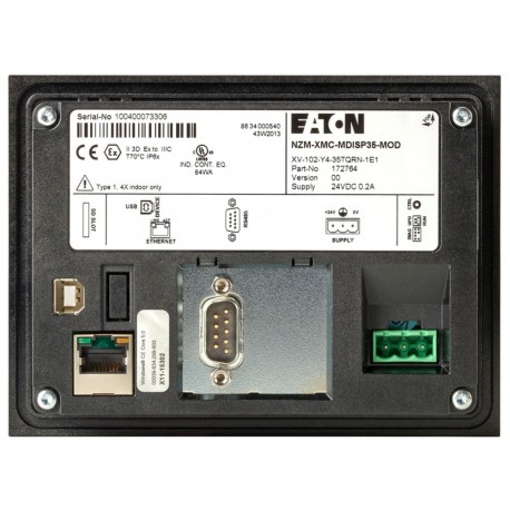 Eaton-moeller NZM-XMC-MDISP35-MOD EATON ELECTRIC BreakerVisu 24 VDC, 3, 5 ", TFT color display, Modbus RTU, Ethernet