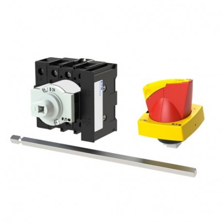 EATON - MOELLER P1-25/M4/K1-PR/N/HI11 P1-25/M4/K1-PR/N/HI11 172777 Y7-172777 EATON ELECTRIC Main switch, 3 pole + N + 1 N/O + 1 N/C, 25 A, Emergen..