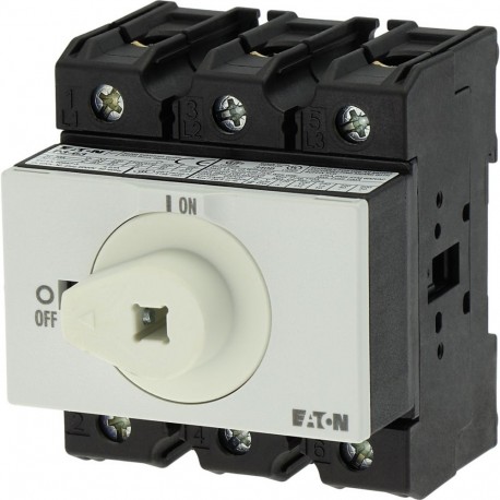 EATON - MOELLER P3-63/M4/SVB P3-63/M4/SVB 172784 Y7-172784 EATON ELECTRIC Main switch, 3 pole, 63 A, Emergency-Stop function, Lockable in..