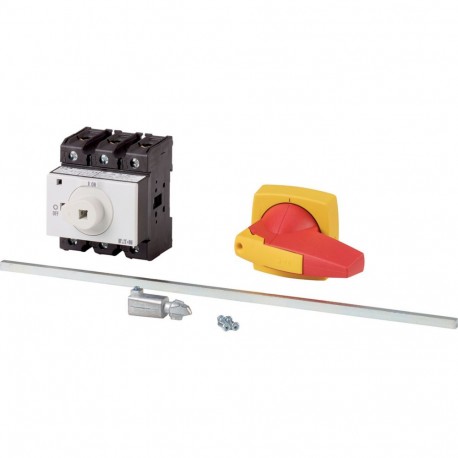 EATON - MOELLER P3-100/M4/K2-PR P3-100/M4/K2-PR 172826 Y7-172826 EATON ELECTRIC Main switch, 3 pole, 100 A, Emergency-Stop function, Lockabl..