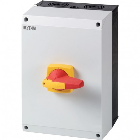 Eaton-moeller DMM-125/4/I5/P-R Y7-172854 EATON ELECTRIC Switch-disconnector, 4 pole, 125 A, With red rotary handle ..