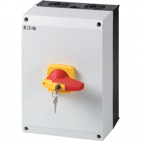 Eaton-moeller DMM-125/3/I5/C-R Y7-172860 EATON ELECTRIC Switch-disconnector, 3 pole, 125 A, With red rotary handle ..