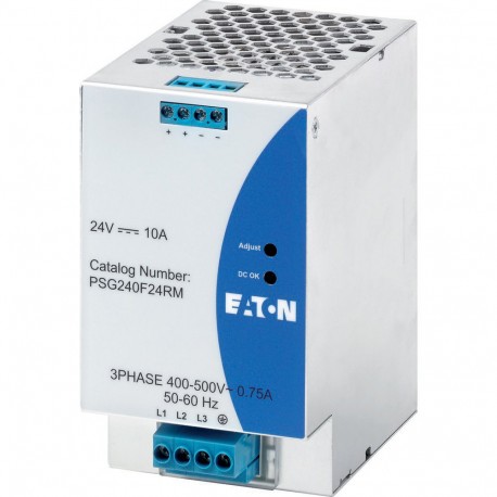 Eaton-moeller PSG240F24RM Y7-172884 EATON ELECTRIC Power supply three-Phase 400-500 V AC/24 V DC 10A