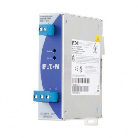 Eaton-moeller PSG60E24RM Y7-172891 EATON ELECTRIC PSG60E24RM Power supply unit, 1-phase, 100-240VAC/24VDC, 2.5A