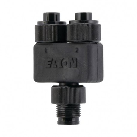 Eaton-moeller SWD4-SP-4124 Y7-174703 EATON ELECTRIC SmartWire-DT splitter IP67, from M12 plug to two M12 sockets, p..