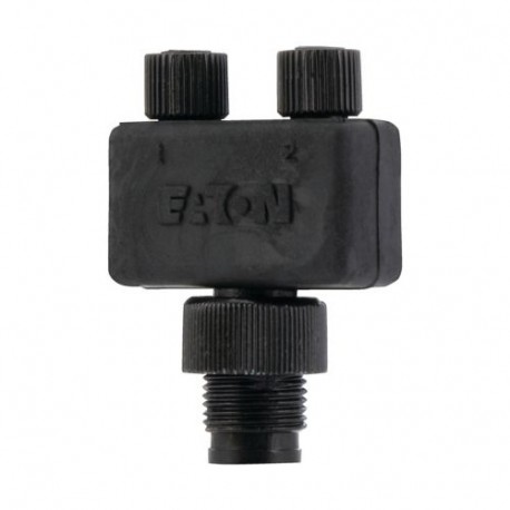 Eaton-moeller SWD4-SP-3084 Y7-174707 EATON ELECTRIC SmartWire-DT splitter IP67, from M12 plug to two 3 pole M8 sock..