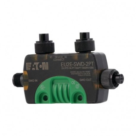 Eaton-moeller EU2E-SWD-2PT Y7-174733 EATON ELECTRIC SmartWire-DT IP67 T-Connector analog module, two configurable P..