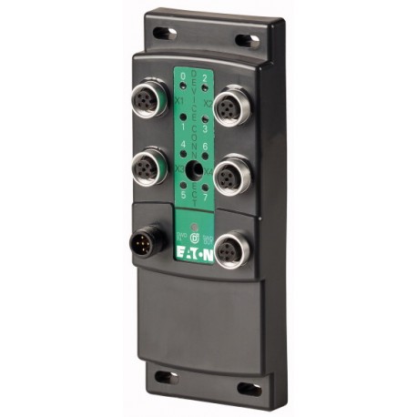 Eaton-moeller EU6E-SWD-4DX EATON ELECTRIC SWD Block module I/O module IP69K, 4 inputs with 24 V DC power supply, 4 ..