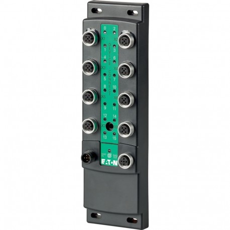 Eaton-moeller EU8E-SWD-16DX Y7-174744 EATON ELECTRIC SWD Block module I/O module IP69K, 16 inputs with 24 V DC powe..