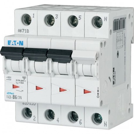 Eaton-moeller FAZ6-C0,25/3N Y7-177459 EATON ELECTRIC FAZ6-C0,25/3N