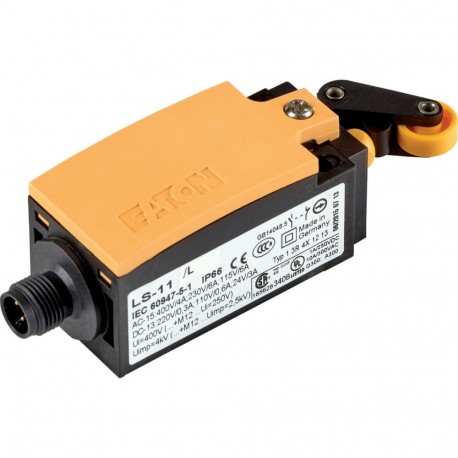 Eaton-moeller LS-11S/L-M12A Y7-178140 EATON ELECTRIC Position switch Insulation 1 NO + 1 NC abrupt Break in Connect..