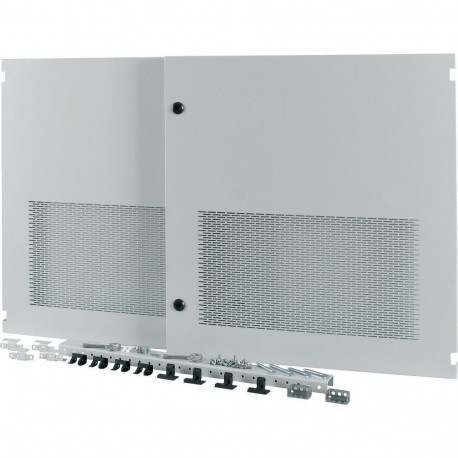 Eaton-moeller XTSZDSQV3-H700W1350 Y7-179369 EATON ELECTRIC Section wide door, ventilated, HxW 700x1350mm, IP31, grey